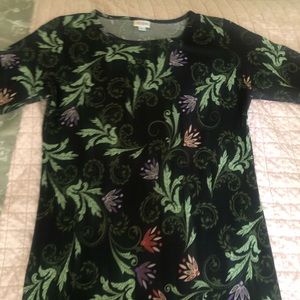 LuLaRoe Julia Dress Size Large
